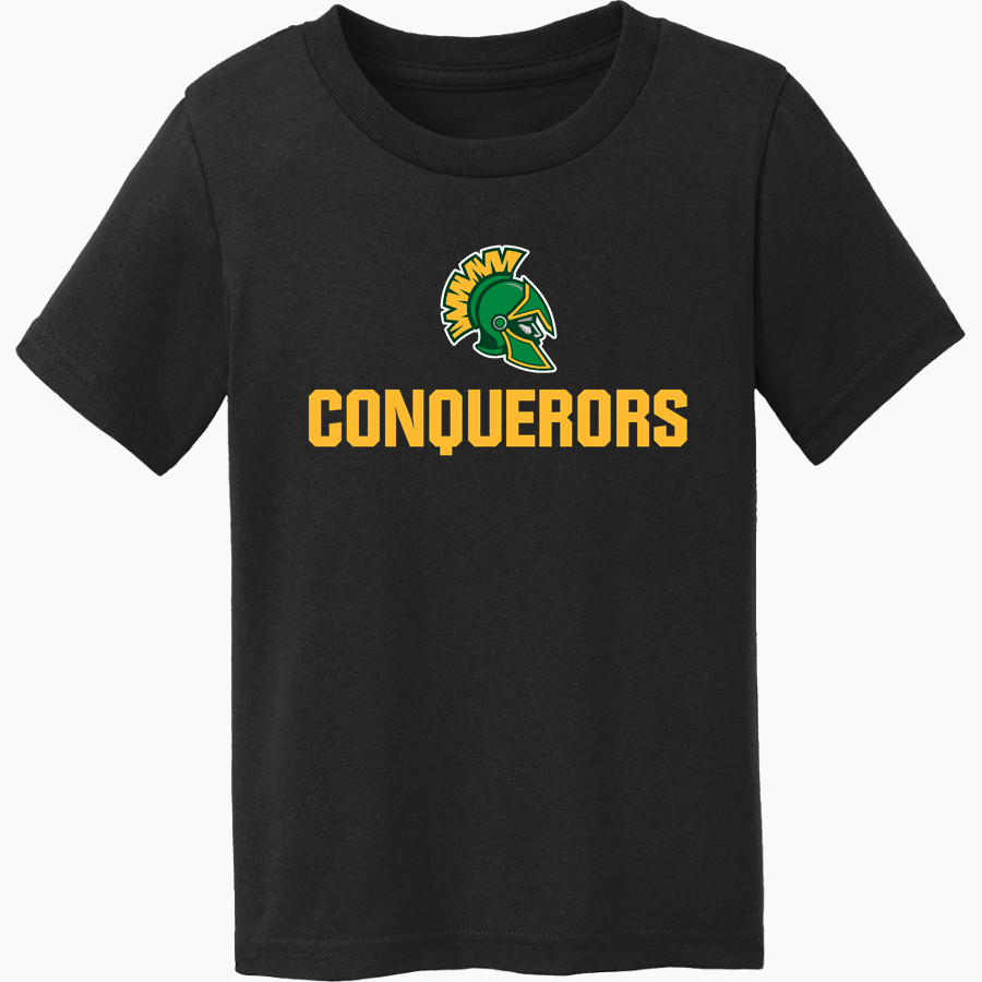 FAITH CHRISTIAN ACADEMY CONQUERORS <span class="pdp-name-mascot">FAITH CONQUERORS</span> Port & Co Toddler Core Cotton Tee