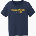 THE COLLEGE OF NEW JERSEY LIONS <span class="pdp-name-mascot">THE COLLEGE OF NEW JERSEY LIONS</span> Port & Co Toddler Core Cotton Tee Front Thumbnail