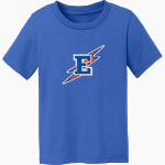 EDISON HIGH SCHOOL CHARGERS <span class="pdp-name-mascot">EDISON CHARGERS</span> Port & Co Toddler Core Cotton Tee Front Thumbnail