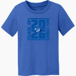 Gulf Stream Stingrays Port & Co Toddler Core Cotton Tee Front Thumbnail