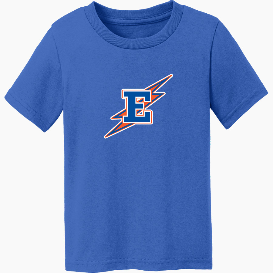 EDISON HIGH SCHOOL CHARGERS <span class="pdp-name-mascot">EDISON CHARGERS</span> Port & Co Toddler Core Cotton Tee