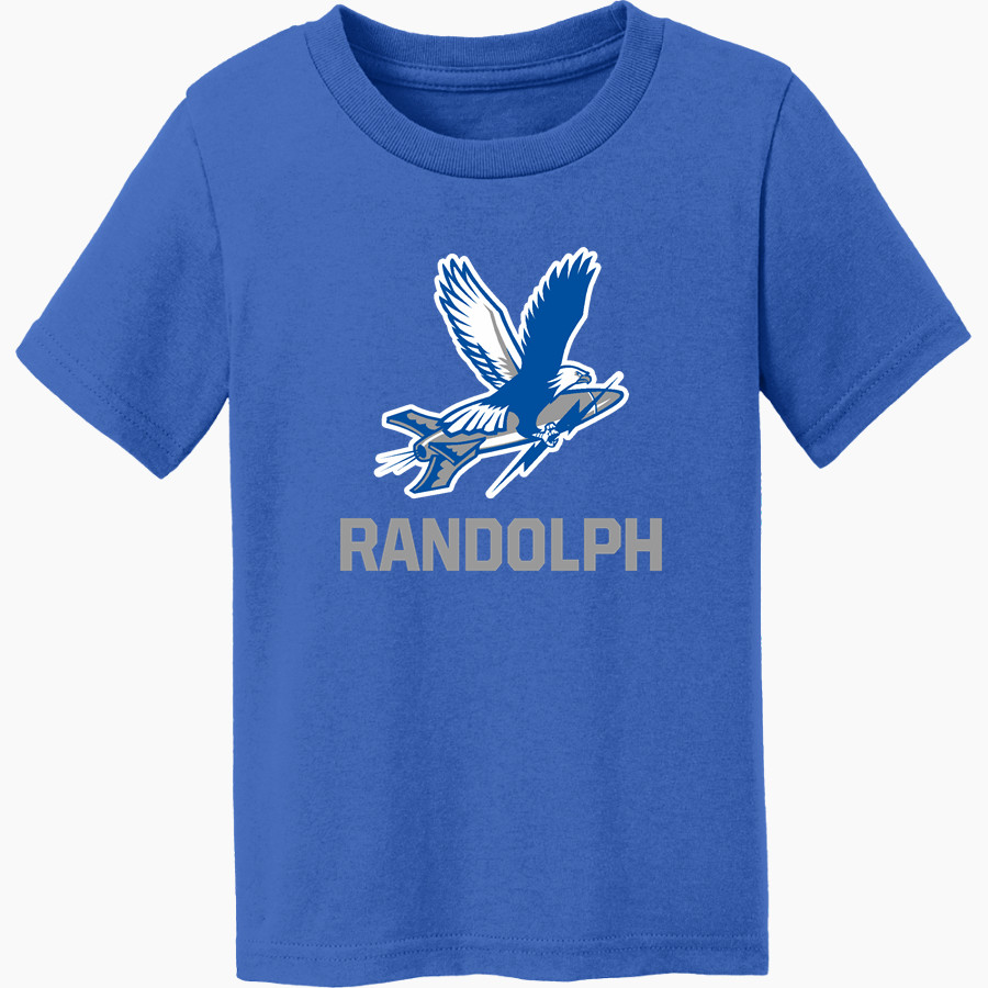 RANDOLPH HIGH SCHOOL RO-HAWKS Port & Co Toddler Core Cotton Tee
