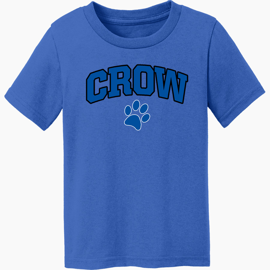Crow Tigers Port & Co Toddler Core Cotton Tee