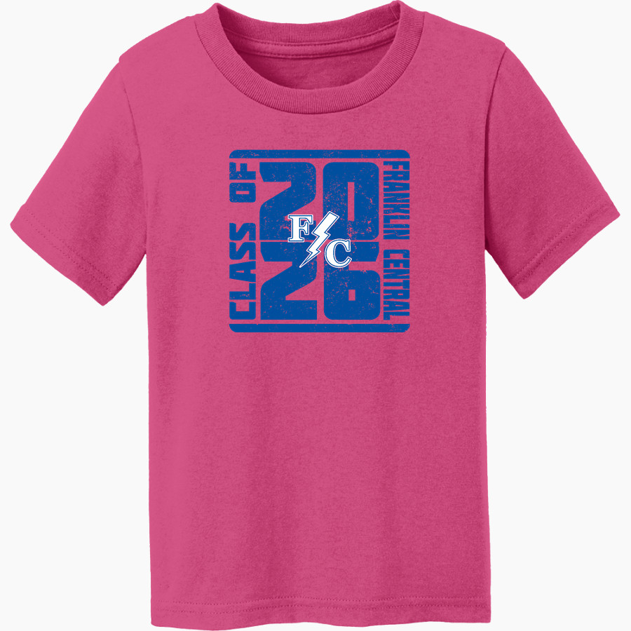 Franklin Central Flashes <span class="pdp-name-mascot">Franklin Central Flashes</span> Port & Co Toddler Core Cotton Tee