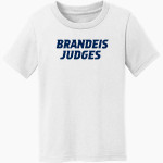 Brandeis Judges Online Store <span class="pdp-name-mascot">Brandeis Judges</span> Port & Co Toddler Core Cotton Tee Front Thumbnail