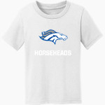Horseheads Blue Raiders <span class="pdp-name-mascot">Horseheads Blue Raiders</span> Port & Co Toddler Core Cotton Tee Front Thumbnail
