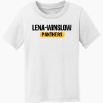 Lena-winslow Panthers <span class="pdp-name-mascot">Lena-winslow Leopards</span> Port & Co Toddler Core Cotton Tee Front Thumbnail