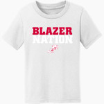 LINDHURST HIGH SCHOOL BLAZERS <span class="pdp-name-mascot">LINDHURST BLAZERS</span> Port & Co Toddler Core Cotton Tee Front Thumbnail