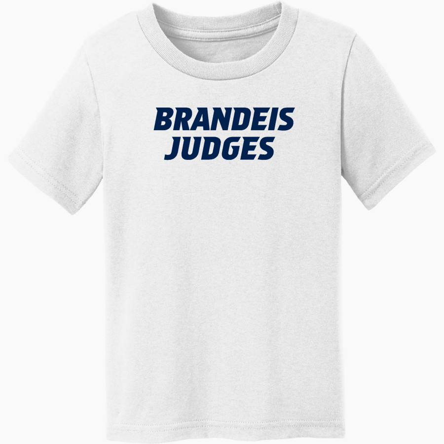 Brandeis Judges Online Store <span class="pdp-name-mascot">Brandeis Judges</span> Port & Co Toddler Core Cotton Tee