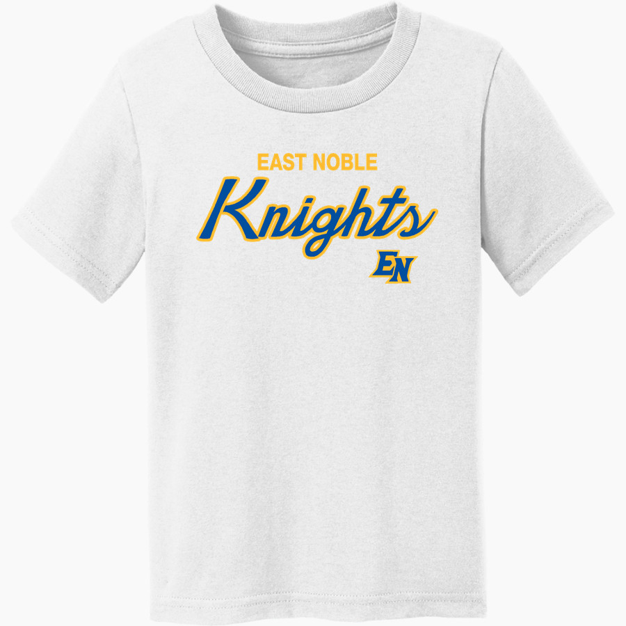East Noble Knights Port & Co Toddler Core Cotton Tee