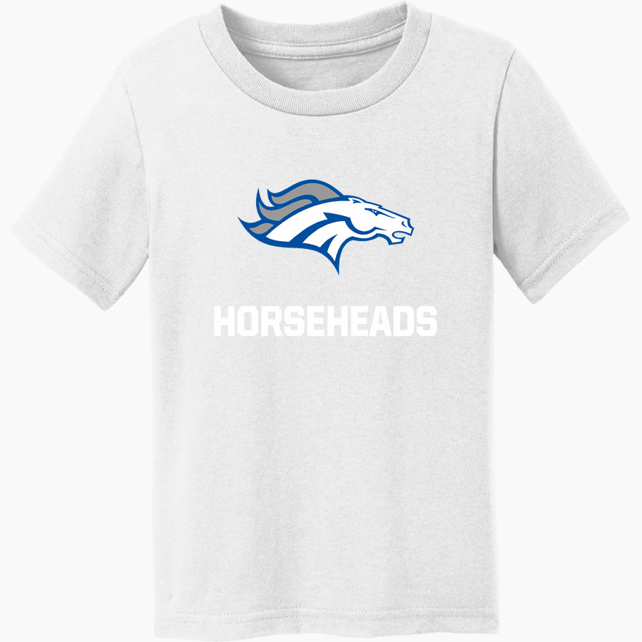 Horseheads Blue Raiders <span class="pdp-name-mascot">Horseheads Blue Raiders</span> Port & Co Toddler Core Cotton Tee