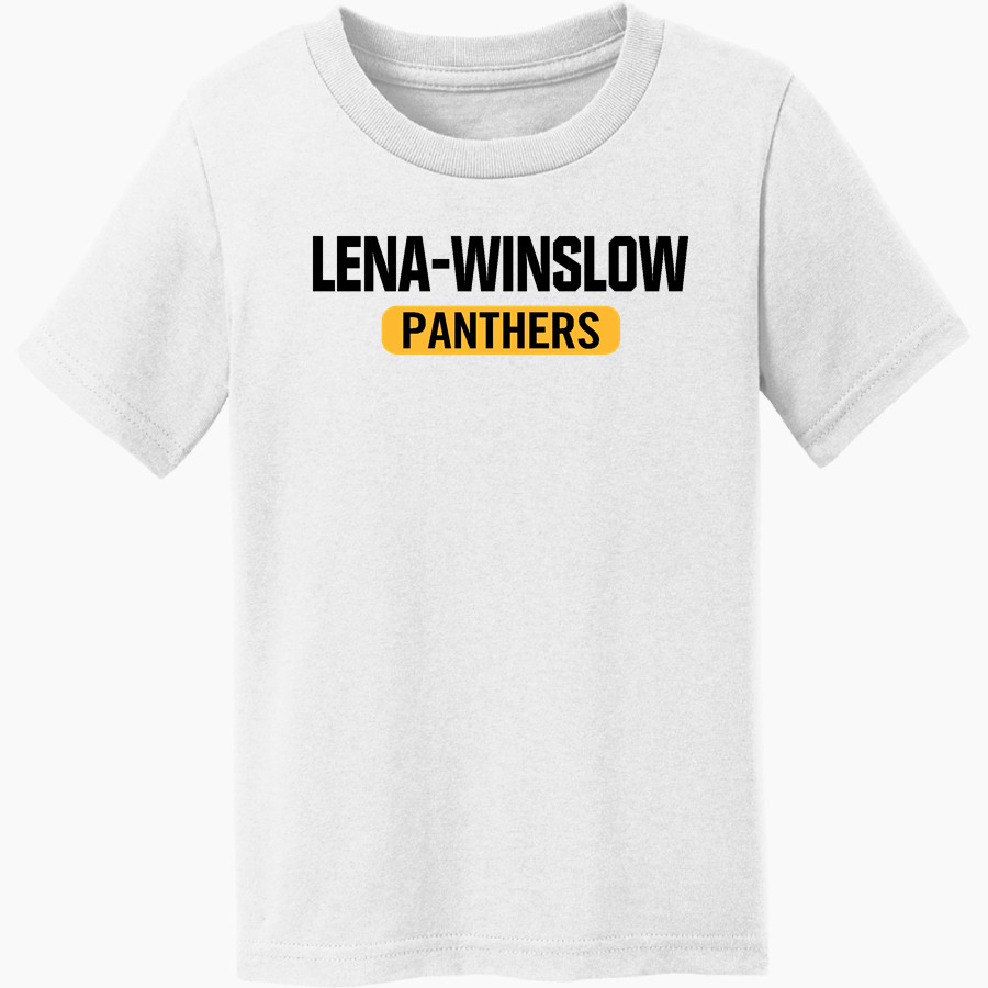 Lena-winslow Panthers <span class="pdp-name-mascot">Lena-winslow Leopards</span> Port & Co Toddler Core Cotton Tee