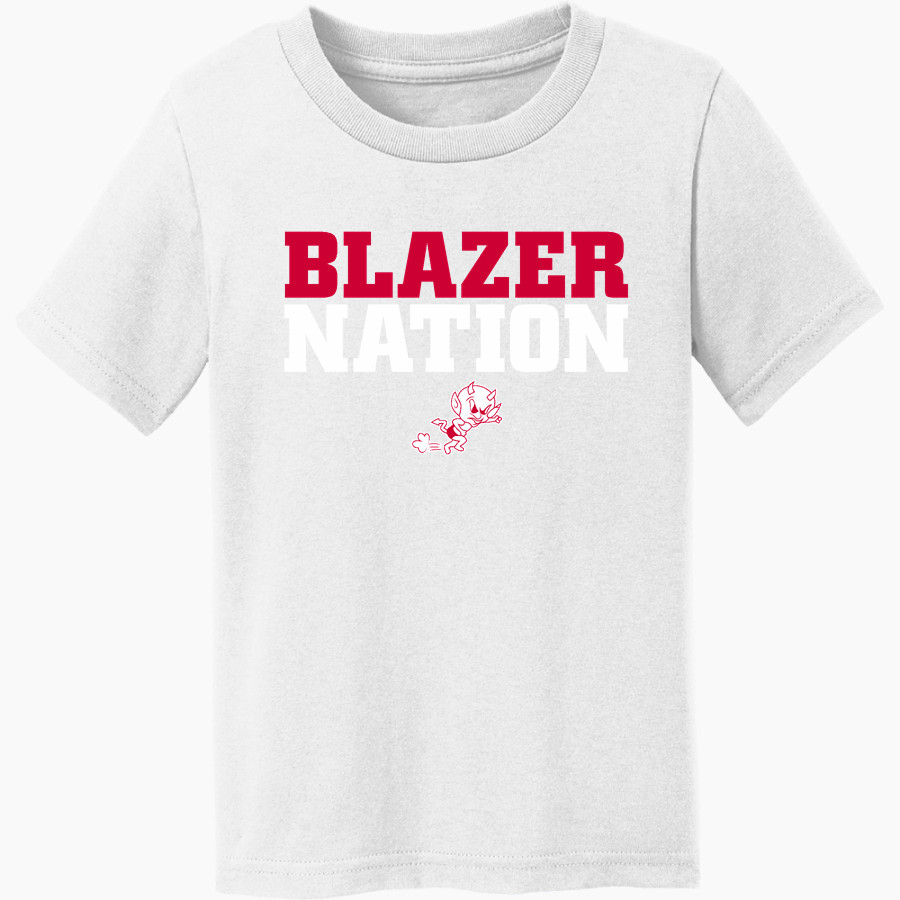 LINDHURST HIGH SCHOOL BLAZERS <span class="pdp-name-mascot">LINDHURST BLAZERS</span> Port & Co Toddler Core Cotton Tee