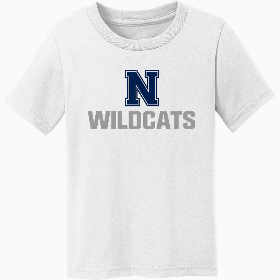Northwestern Wildcats Port & Co Toddler Core Cotton Tee