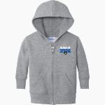 CHARLES E SHEA HIGH SCHOOL RAIDERS Port & Company Infant Core Fleece Full-Zip Hooded Sweatshirt Front Thumbnail