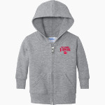 PORT RICHMOND HIGH SCHOOL RAIDERS <span class="pdp-name-mascot">PORT RICHMOND RAIDERS</span> Port & Company Infant Core Fleece Full-Zip Hooded Sweatshirt Front Thumbnail