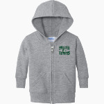Cypress Creek Coyotes Port & Company Infant Core Fleece Full-Zip Hooded Sweatshirt Front Thumbnail