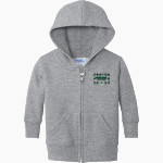 Wisconsin Heights High School Vanguards Port & Company Infant Core Fleece Full-Zip Hooded Sweatshirt Front Thumbnail