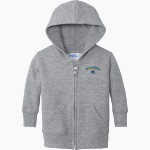 WEST PHILADELPHIA CATHOLIC HIGH SCHOOL BURRS Port & Company Infant Core Fleece Full-Zip Hooded Sweatshirt Front Thumbnail