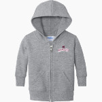 BUTTE CENTRAL CATHOLIC HIGH SCH MAROONS Port & Company Infant Core Fleece Full-Zip Hooded Sweatshirt Front Thumbnail