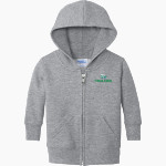 Babcock Trailblazers <span class="pdp-name-mascot">Babcock High School Trailblazers</span> Port & Company Infant Core Fleece Full-Zip Hooded Sweatshirt Front Thumbnail