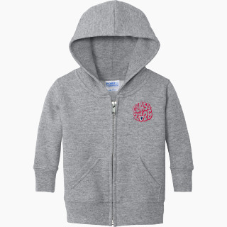 Port & Company Infant Core Fleece Full-Zip Hooded Sweatshirt