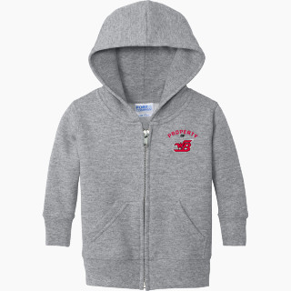Port & Company Infant Core Fleece Full-Zip Hooded Sweatshirt