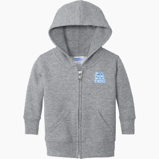Port & Company Infant Core Fleece Full-Zip Hooded Sweatshirt