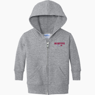Port & Company Infant Core Fleece Full-Zip Hooded Sweatshirt