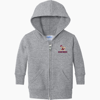 Port & Company Infant Core Fleece Full-Zip Hooded Sweatshirt
