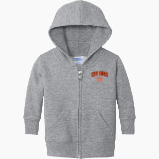 Port & Company Infant Core Fleece Full-Zip Hooded Sweatshirt