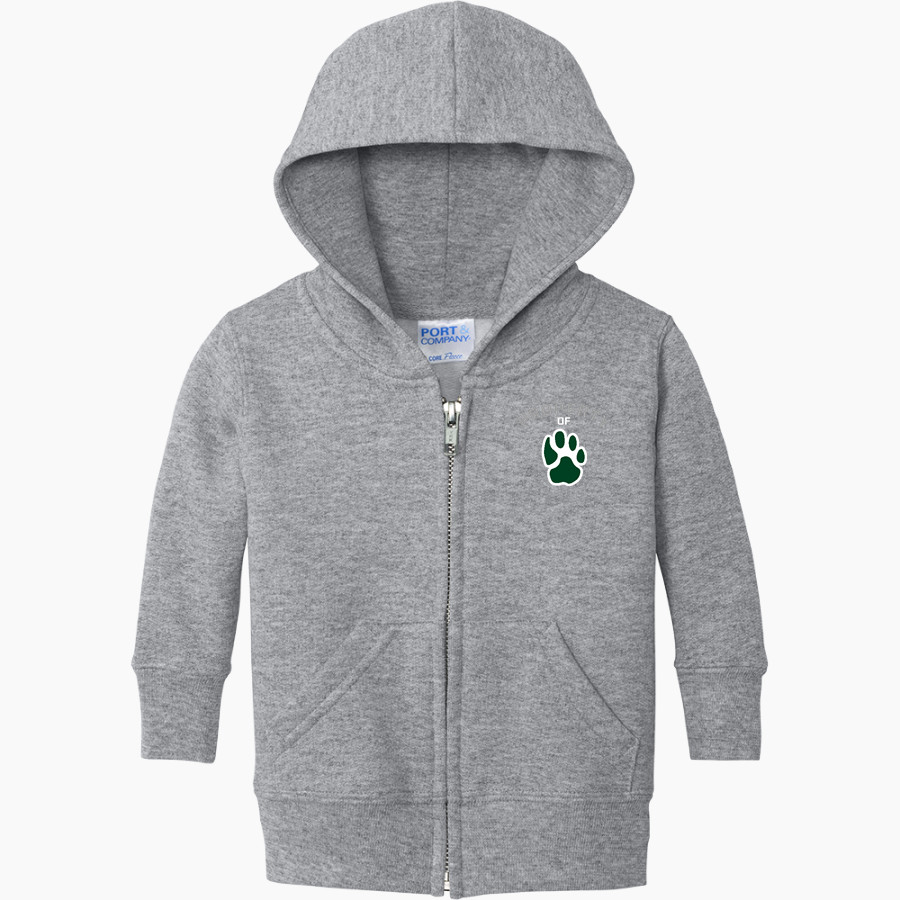 Lower Township Elementary Port & Company Infant Core Fleece Full-Zip Hooded Sweatshirt