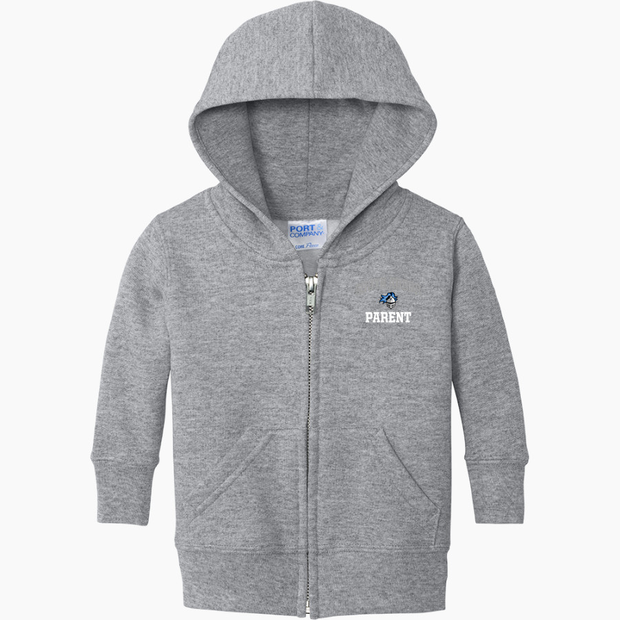 South Arbor Knights <span class="pdp-name-mascot">South Arbor Charter Academy Knights</span> Port & Company Infant Core Fleece Full-Zip Hooded Sweatshirt