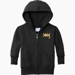 REED HIGH SCHOOL REED RAIDERS <span class="pdp-name-mascot">REED REED RAIDERS</span> Port & Company Infant Core Fleece Full-Zip Hooded Sweatshirt Front Thumbnail
