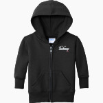 DOBYNS-BENNETT HIGH SCHOOL INDIANS Port & Company Infant Core Fleece Full-Zip Hooded Sweatshirt Front Thumbnail