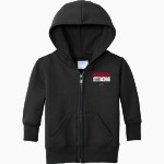 TERRY HIGH SCHOOL RANGERS <span class="pdp-name-mascot">TERRY RANGERS</span> Port & Company Infant Core Fleece Full-Zip Hooded Sweatshirt Front Thumbnail