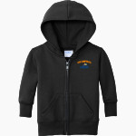 Rapids Softball Rapids Softball <span class="pdp-name-mascot">Rapids Softball</span> Port & Company Infant Core Fleece Full-Zip Hooded Sweatshirt Front Thumbnail