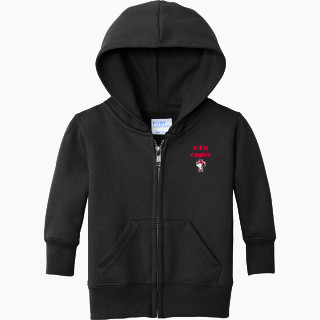 Port & Company Infant Core Fleece Full-Zip Hooded Sweatshirt