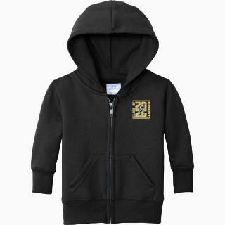 Port & Company Infant Core Fleece Full-Zip Hooded Sweatshirt