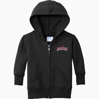 Port & Company Infant Core Fleece Full-Zip Hooded Sweatshirt