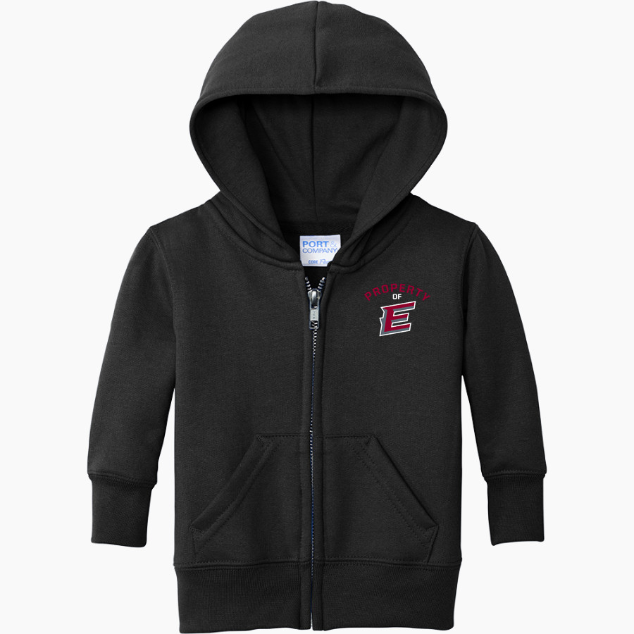 EXTREME SOFTBALL EXTREME SOFTBALL Port & Company Infant Core Fleece Full-Zip Hooded Sweatshirt