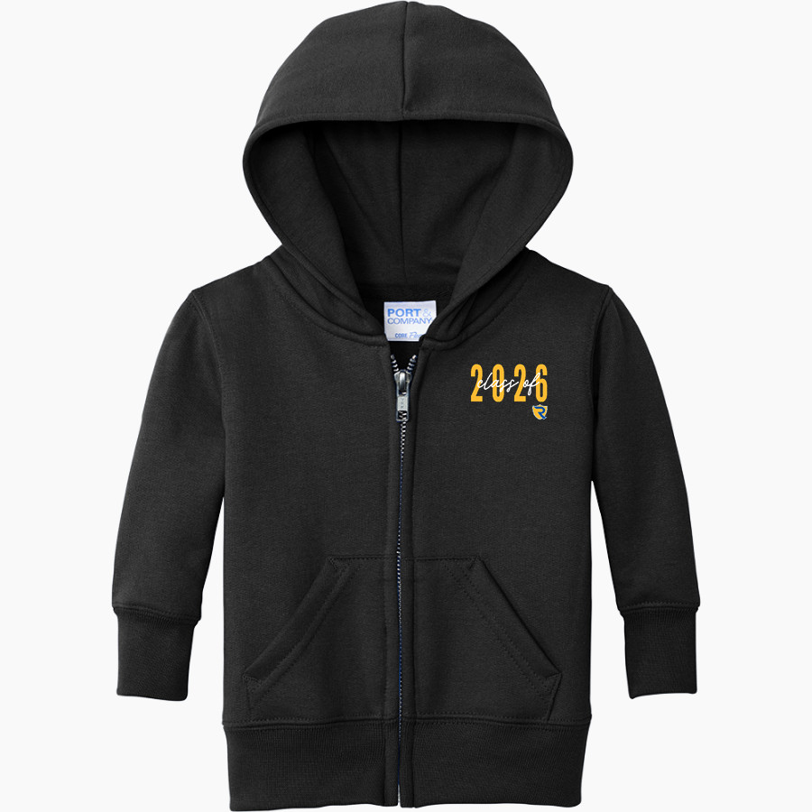 REED HIGH SCHOOL REED RAIDERS <span class="pdp-name-mascot">REED REED RAIDERS</span> Port & Company Infant Core Fleece Full-Zip Hooded Sweatshirt