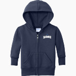JACKSON ACADEMY RAIDERS <span class="pdp-name-mascot">JACKSON ACADEMY RAIDERS</span> Port & Company Infant Core Fleece Full-Zip Hooded Sweatshirt Front Thumbnail