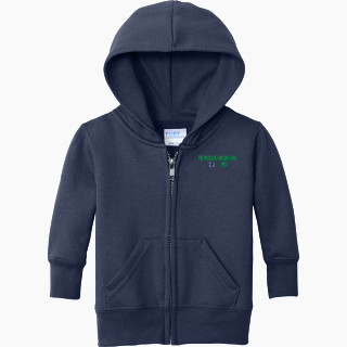 Port & Company Infant Core Fleece Full-Zip Hooded Sweatshirt