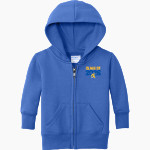 MASON CO CENTRAL HIGH SCHOOL SPARTANS Port & Company Infant Core Fleece Full-Zip Hooded Sweatshirt Front Thumbnail