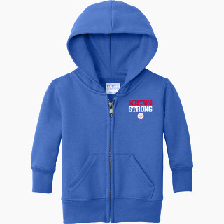 Port & Company Infant Core Fleece Full-Zip Hooded Sweatshirt