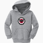 Irvington Community Schools Online Store <span class="pdp-name-mascot">Irvington Community Schools Ravens</span> Port & Company Toddler Core Fleece Pullover Hooded Sweatshirt Front Thumbnail