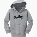 NORTH MAC HIGH SCHOOL PANTHERS <span class="pdp-name-mascot">NORTH MAC PANTHERS</span> Port & Company Toddler Core Fleece Pullover Hooded Sweatshirt Front Thumbnail