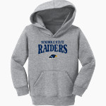 Seminole State College Raiders <span class="pdp-name-mascot">Seminole State Raiders</span> Port & Company Toddler Core Fleece Pullover Hooded Sweatshirt Front Thumbnail