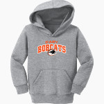 Gary Bobcats <span class="pdp-name-mascot">Gary Bobcats</span> Port & Company Toddler Core Fleece Pullover Hooded Sweatshirt Front Thumbnail